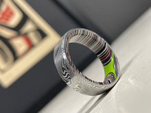 Load image into Gallery viewer, Damascus Steel and Fordite