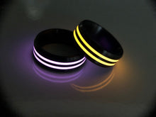 Load image into Gallery viewer, Horizon ring (double stripe ceramic)